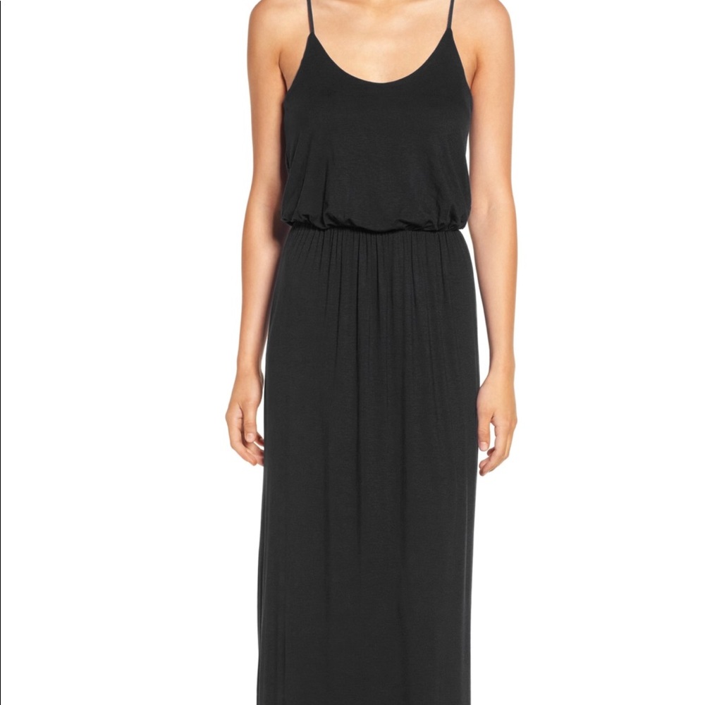 Lush spaghetti strap maxi dress
